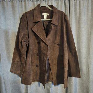 Real Comfort Suede Leather Vintage Jacket Size L